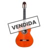 Guitarra Flamenca Sanchis 1F EX Madagascar Tapa Gomalaca Natural con Estuche de madera