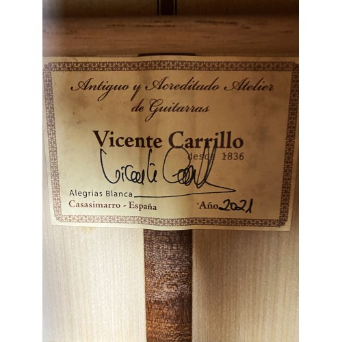 Guitarra Flamenca Artesana Vicente Carrillo