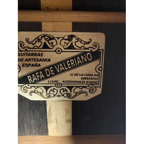 Guitarra Rafa de Valeriano