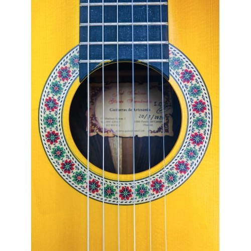 Guitarra Flamenca Jose Antonio Gomez Fernandez  año 2020 de Palosanto Amazonia y tapa de Pino Abeto Alemán