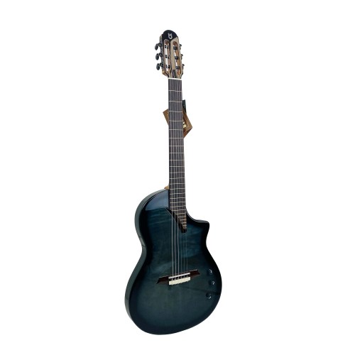 Guitarra Martínez Hispania TransBlack de Escenario