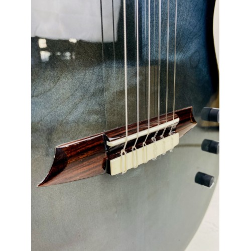 Guitarra Martínez Hispania TransBlack de Escenario
