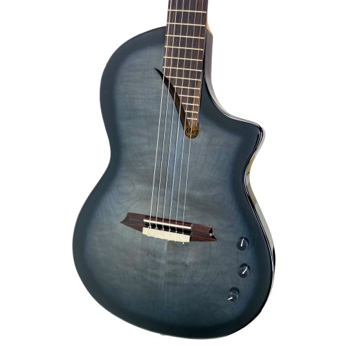 Guitarra Martínez Hispania TransBlack de Escenario