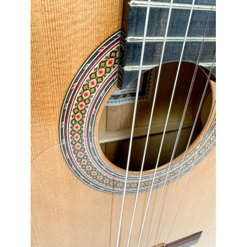 Guitarra Flamenca Hermanos Sanchis Solea Ciprés Natural con tapa de cedro