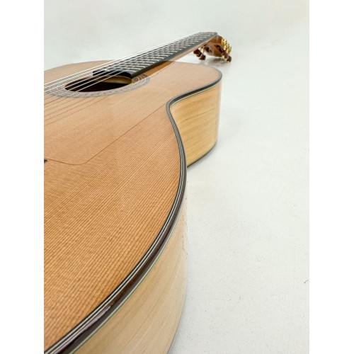Guitarra Flamenca Hermanos Sanchis Solea Ciprés Natural con tapa de cedro