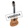 Guitarra Flamenca Hermanos Sanchis Soleá Ciprés Natural con tapa de cedro