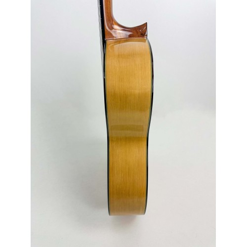 GUITARRA FLAMENCA HERMANOS SANCHIS CIPRES ORO VIEJO CON FUNDA RÍGIDA
