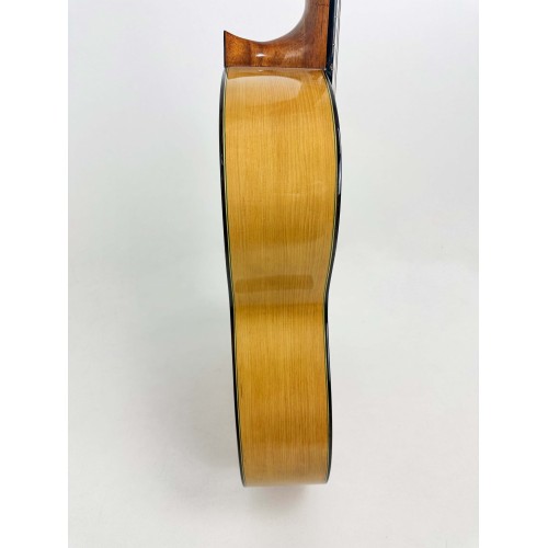 GUITARRA FLAMENCA HERMANOS SANCHIS CIPRES ORO VIEJO CON FUNDA RÍGIDA