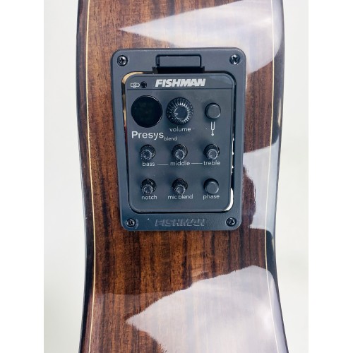 Guitarra Flamenca Martínez MFG-RS CE de Palosanto con Cutaway EQ Fishman PSY-301