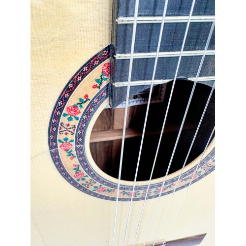 Guitarra Flamenca Hermanos Sanchís 1F Extra Pauferro con tapa Pino Abeto