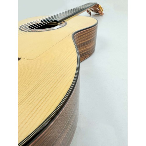Guitarra Flamenca Hermanos Sanchís 1F Extra Pauferro con tapa Pino Abeto