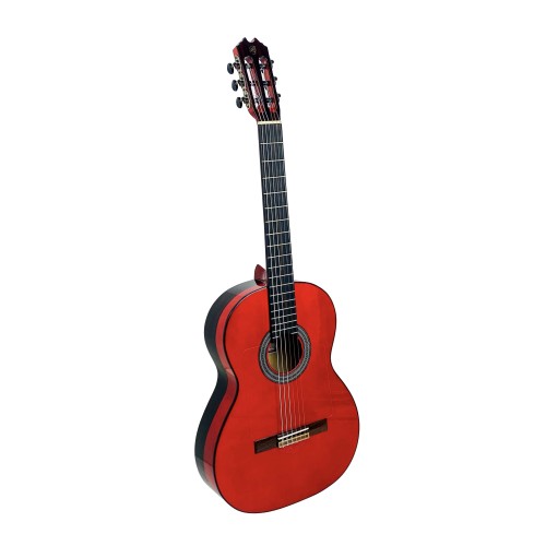 GUITARRA FLAMENCA PRUDENCIO SÁEZ 3FL (37) ROJA con tapa de pino