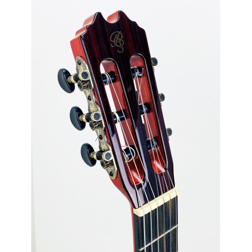 GUITARRA FLAMENCA PRUDENCIO SÁEZ 3FL (37) ROJA con tapa de pino