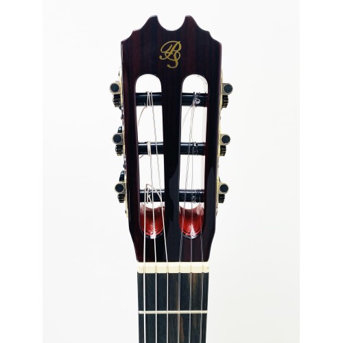 GUITARRA FLAMENCA PRUDENCIO SÁEZ 3FL (37) ROJA con tapa de pino