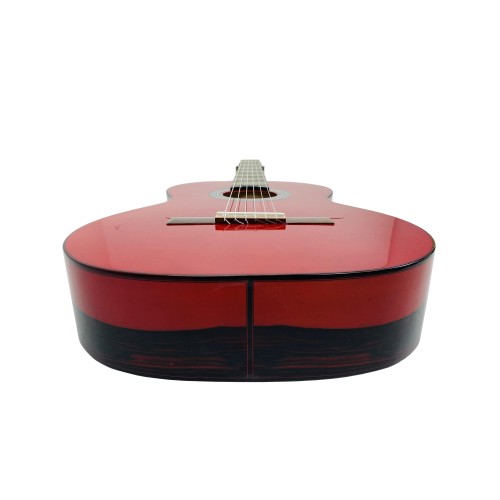 GUITARRA FLAMENCA PRUDENCIO SÁEZ 3FL (37) ROJA con tapa de pino