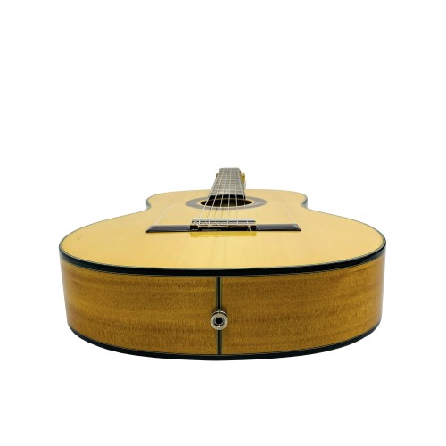 GUITARRA FLAMENCA  F80NAC-CEQ  AMPLIFICADA CUTAWAY JOSE GOMEZ SICOMORO CAJA ESTRECHA