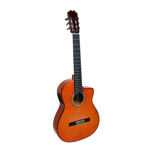 Guitarra Antonio de Toledo ATF-17BR-CE Roja con Cutaway y Previo Fishman PSY-301