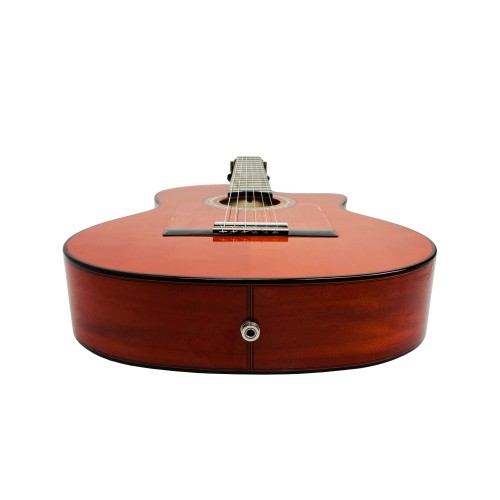 Guitarra Antonio de Toledo ATF-17BR-CE Roja con Cutaway y Previo Fishman PSY-301