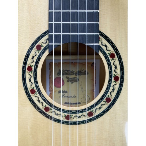 Guitarra Flamenca Modesto Malla Manuela TAPA MACIZA