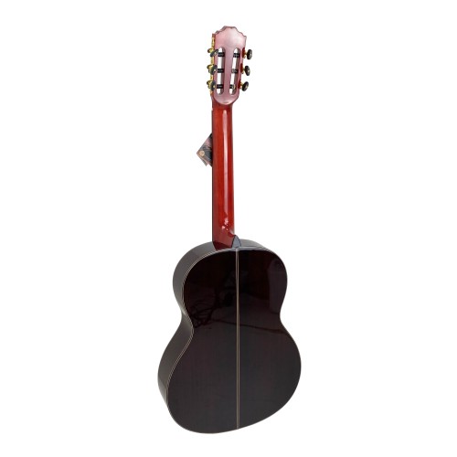 Guitarra Flamenca Modesto Malla Candela PALOSANTO ROJA CON TAPA MACIZA