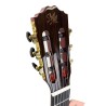 Guitarra Flamenca Modesto Malla Candela PALOSANTO ROJA CON TAPA MACIZA