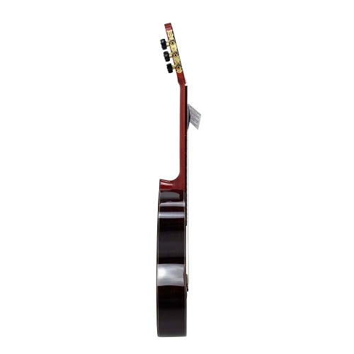 Guitarra Flamenca Modesto Malla Candela PALOSANTO ROJA CON TAPA MACIZA