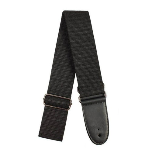 Bandolera correa para guitarra de algodon y polipiel