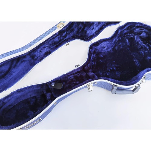 Estuche ABS Cibeles Azul Cuadritos