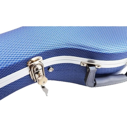 Estuche ABS Cibeles Azul Cuadritos