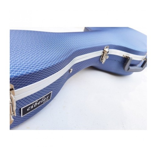 Estuche ABS Cibeles Azul Cuadritos