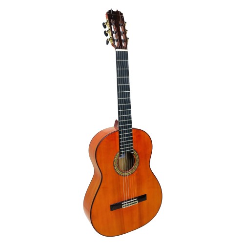 Guitarra Flamenca José María Palmero 2024 con fondos y aros de Ciprés y tapa de Pino Abeto Alemán
