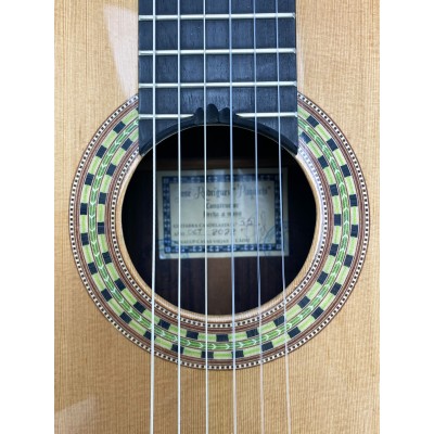 Guitarra flamenca José Rodríguez “Paquichi” 2022 de Palosanto de India y tapa de Cedro