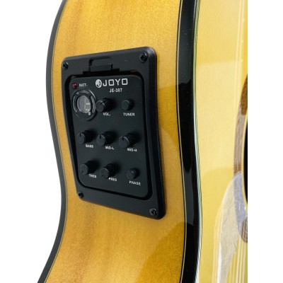 Guitarra Flamenca José Rincón C320.580CE V amplificada con Cutaway Previo Joyo