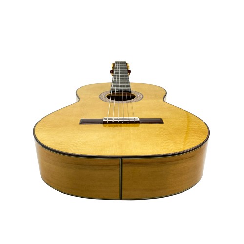 Guitarra Hermanos Sanchis Solea Ciprés con refuerzo ORO VIEJO