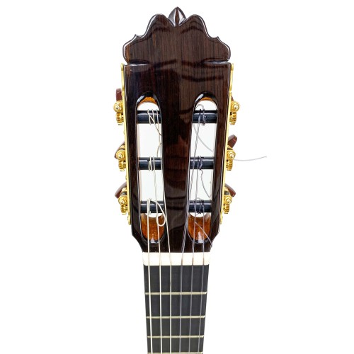 Guitarra Hermanos Sanchis Solea Ciprés con refuerzo ORO VIEJO