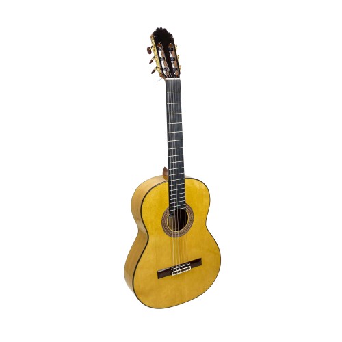 Guitarra Hermanos Sanchis Solea Ciprés con refuerzo ORO VIEJO