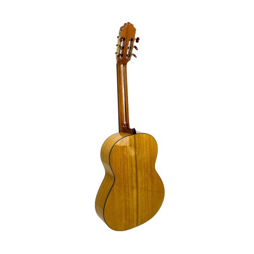 Guitarra Hermanos Sanchis Solea Ciprés con refuerzo ORO VIEJO