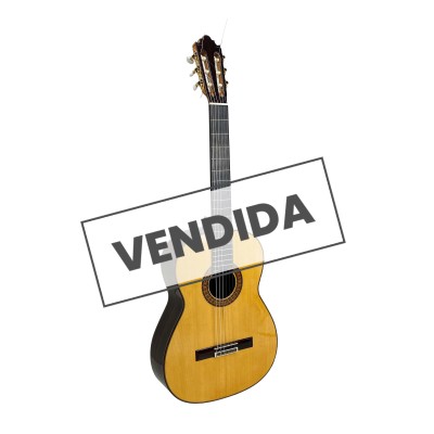 Guitarra Flamenca de Vicente Carrillo mod. Alegría Negra