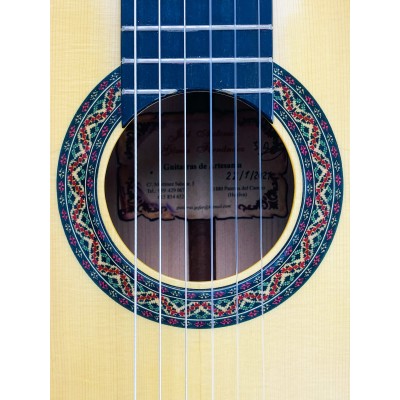 Guitarra Flamenca Jose Antonio Gomez Fernandez año 2021 de Ciprés y tapa de Pino Abeto Alemán