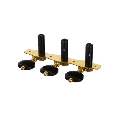 Clavijero Alice para guitarra Negro Oro AOS-026BV3P