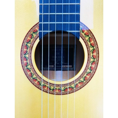 Boca Roseta Guitarra Flamenca Antonio de Toledo por Jose Rincón modelo JR-7B