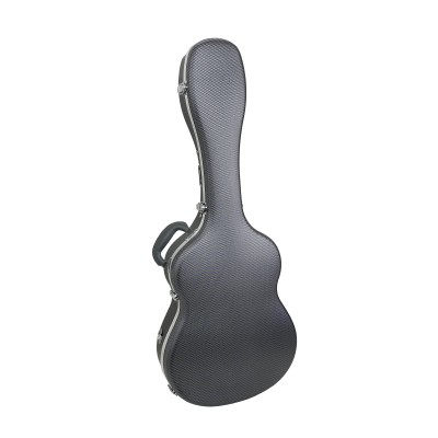 Estuche Guitarra ABS Rapsody Plateado 3D Rugoso