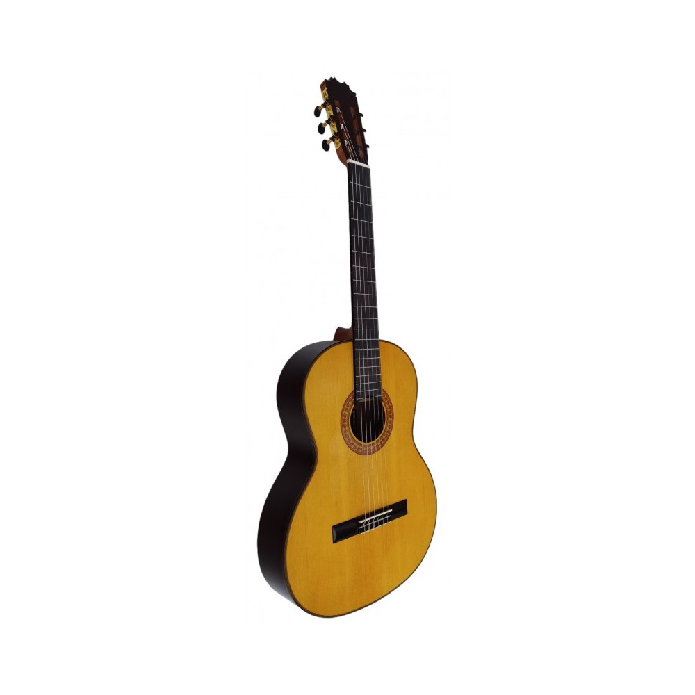 GUITARRA FLAMENCA VICENTE TATAY NEGRA C320.595N DE PALOSANTO Y TAPA MACIZA