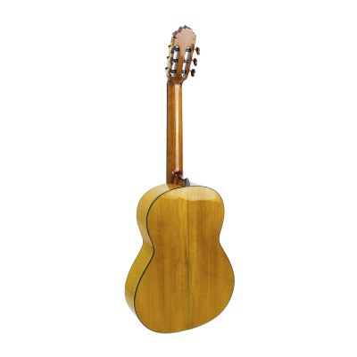 Guitarra Flamenca Hermanos Sanchis Solea Ciprés color Oro Viejo con tapa de cedro