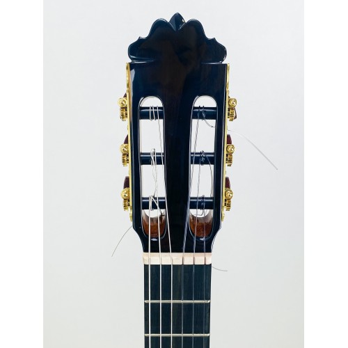 Guitarra Flamenca Hermanos Sanchis Solea Ciprés color Oro Viejo con tapa de cedro
