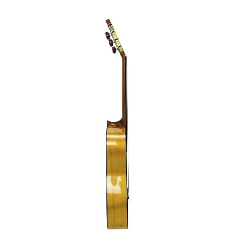 Guitarra Flamenca Hermanos Sanchis Solea Ciprés color Oro Viejo con tapa de cedro