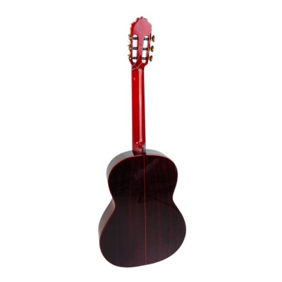 Guitarra Flamenca Hermanos Sanchis Solea PS Roja de Palosanto con tapa de Pino Abeto Alemán