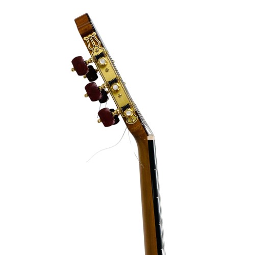 Guitarra Flamenca Hermanos Sanchis Solea Ciprés Oro Viejo con tapa de Pino Abeto Alemán