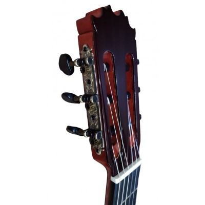 Guitarra Flamenca Antonio de Toledo ATF-17NRE CUT con Cutaway y Previo Fishman PSY-301, palosanto teñida de Rojo