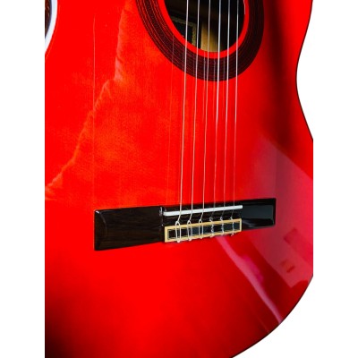 Guitarra Flamenca José Gómez F80-R Roja